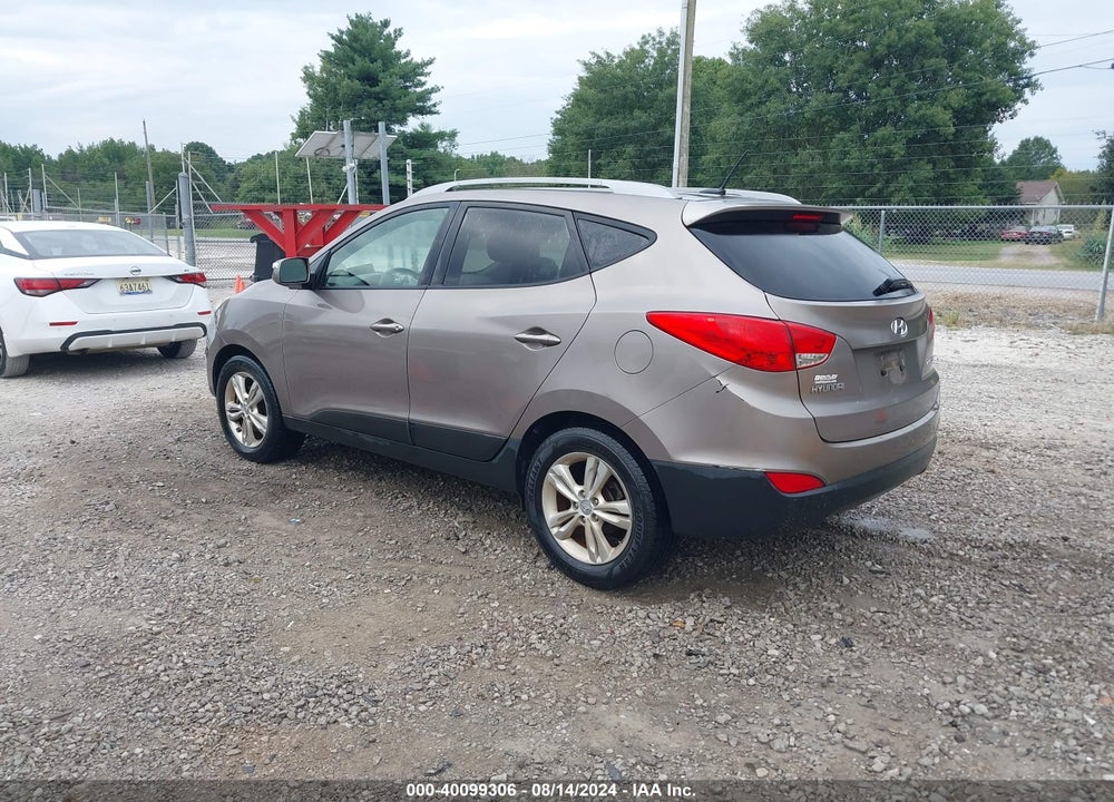 2012 HYUNDAI TUCSON GLS VIN: KM8JU3AC7CU349295