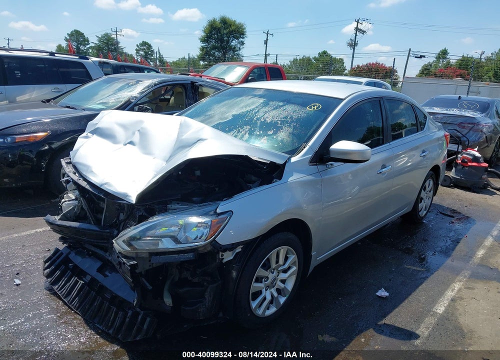 2016 NISSAN SENTRA S VIN: 3N1AB7AP4GY302817