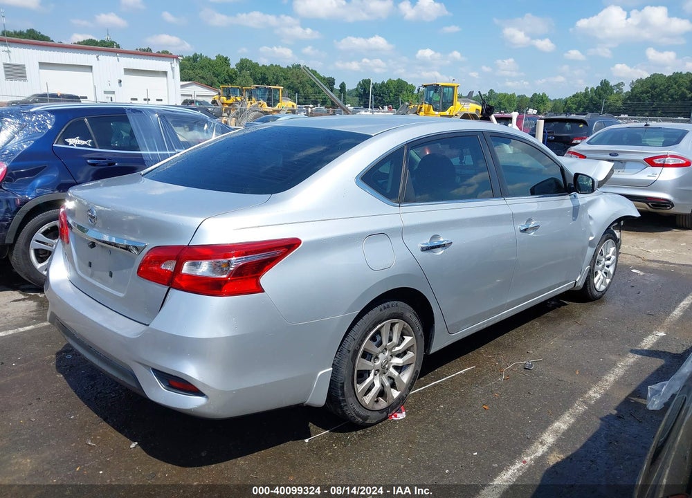 2016 NISSAN SENTRA S VIN: 3N1AB7AP4GY302817
