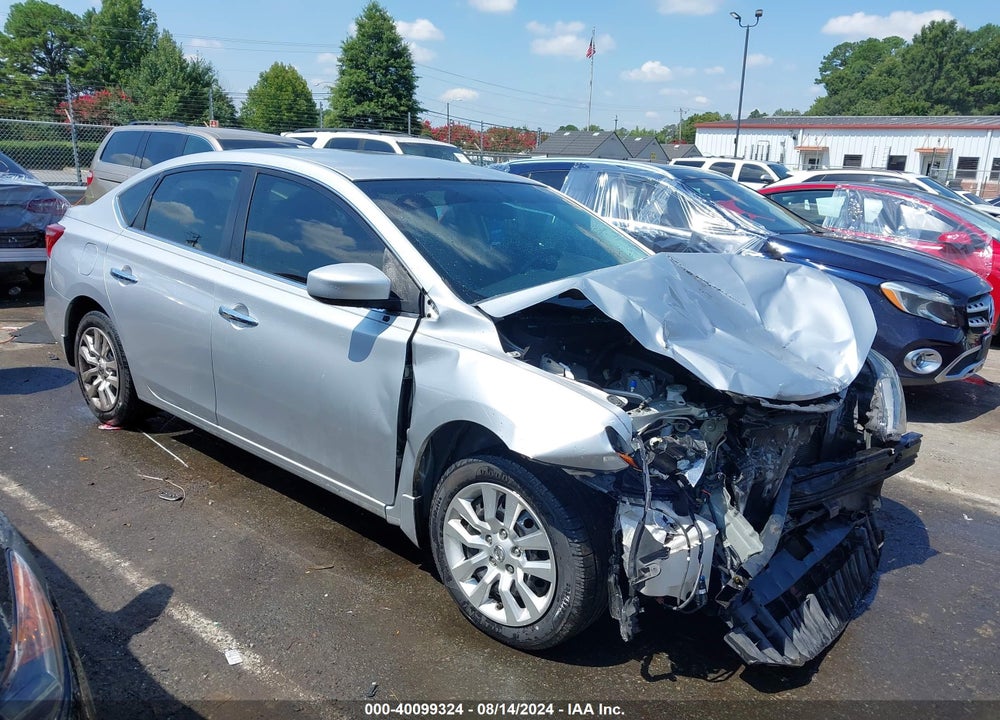 2016 NISSAN SENTRA S VIN: 3N1AB7AP4GY302817