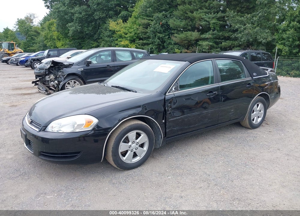 2008 CHEVROLET IMPALA LT VIN: 2G1WT58N081368167