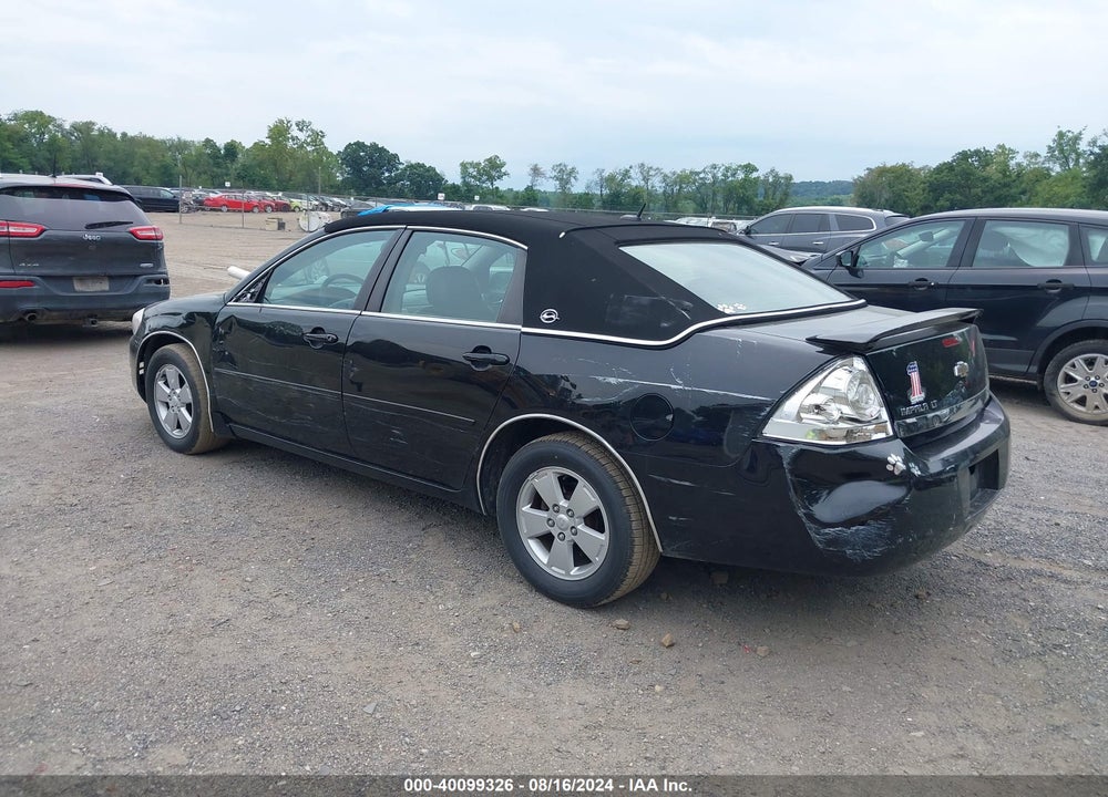 2008 CHEVROLET IMPALA LT VIN: 2G1WT58N081368167