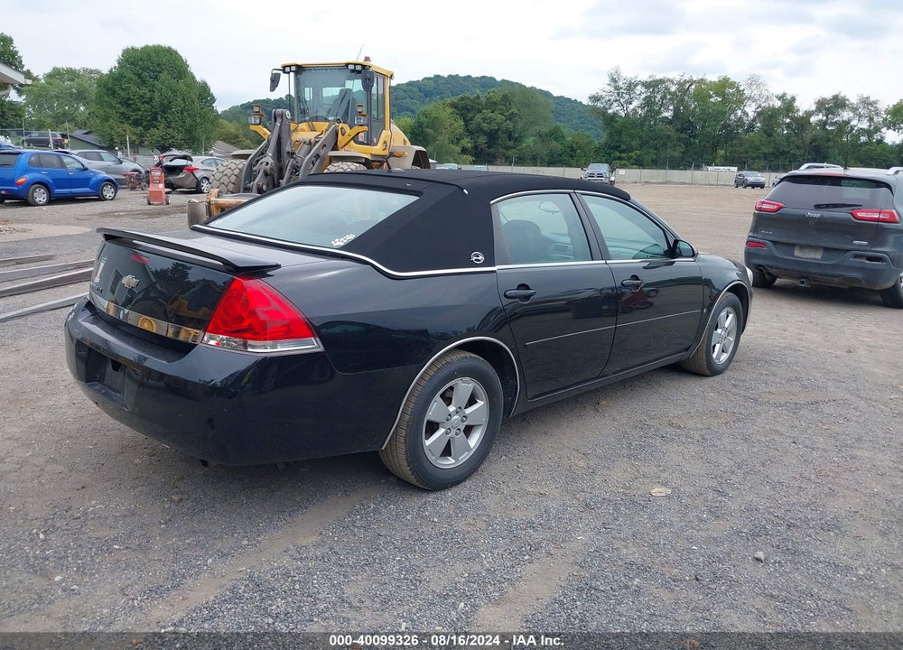 2008 CHEVROLET IMPALA LT VIN: 2G1WT58N081368167