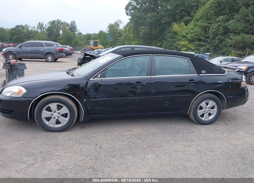 2008 CHEVROLET IMPALA LT VIN: 2G1WT58N081368167