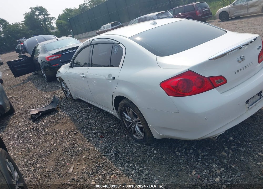 2013 INFINITI G37X VIN: JN1CV6AR7DM753606