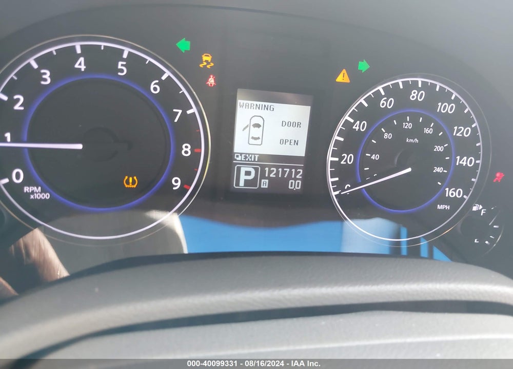 2013 INFINITI G37X VIN: JN1CV6AR7DM753606
