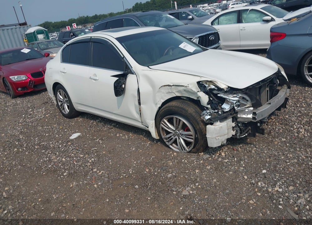 2013 INFINITI G37X VIN: JN1CV6AR7DM753606
