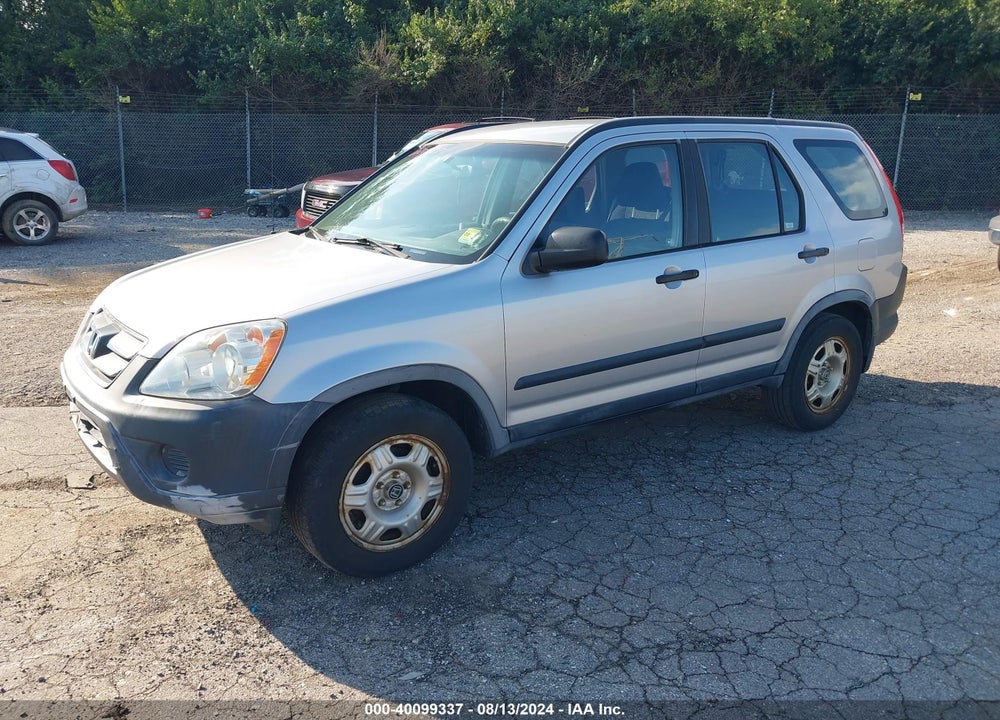 2005 HONDA CR-V LX VIN: JHLRD785X5C034248