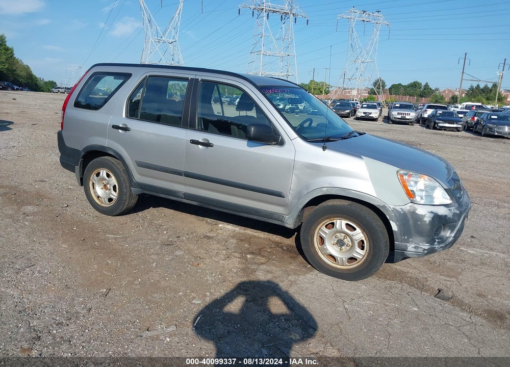 2005 HONDA CR-V LX VIN: JHLRD785X5C034248