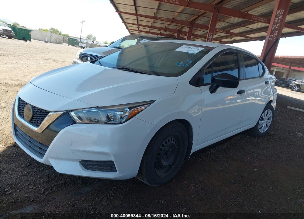2020 NISSAN VERSA S XTRONIC CVT VIN: 3N1CN8DV2LL845171