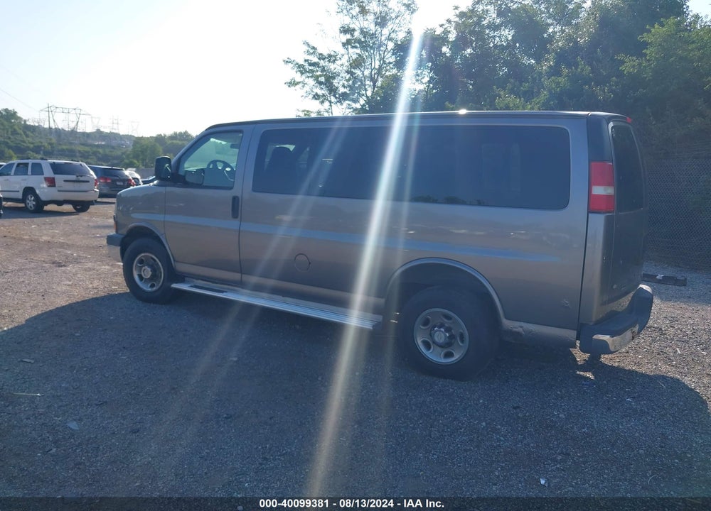 2007 CHEVROLET EXPRESS LS VIN: 1GAHG35U571151070