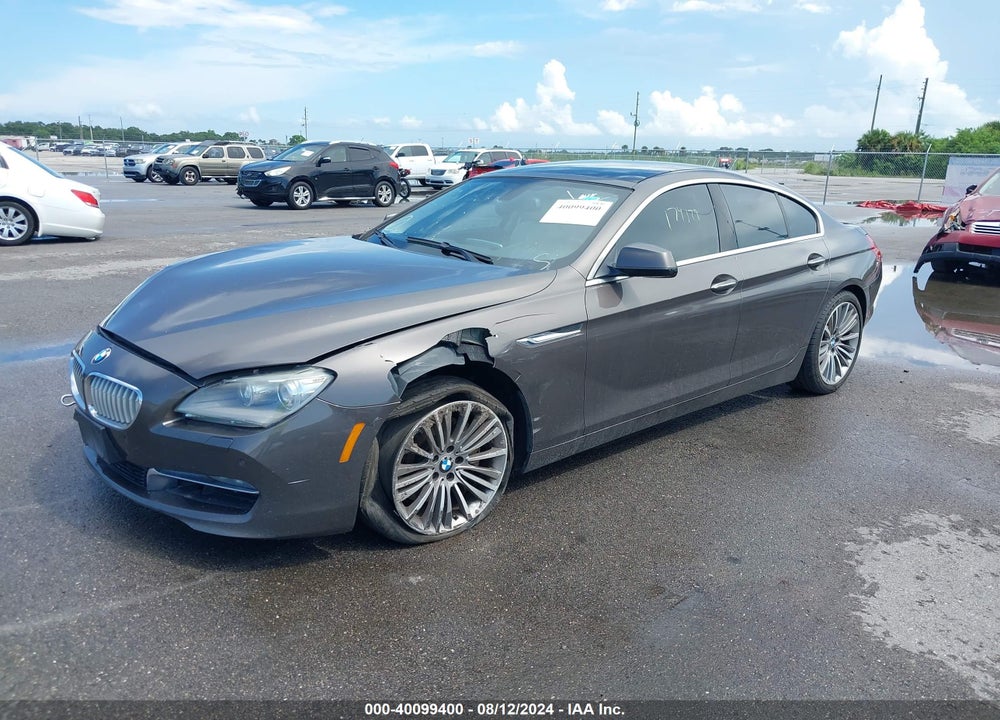 2015 BMW 650I GRAN COUPE XDRIVE VIN: WBA6B4C59FD760994