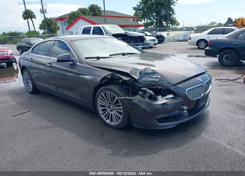 2015 BMW 650I GRAN COUPE XDRIVE VIN: WBA6B4C59FD760994