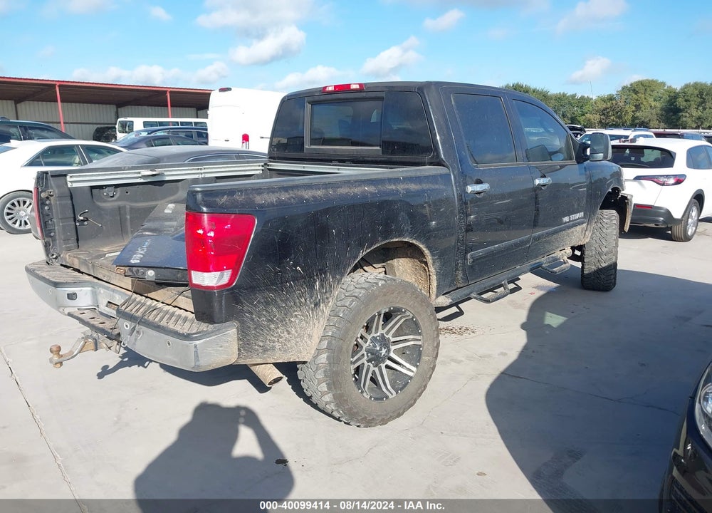 2011 NISSAN TITAN SV VIN: 1N6BA0EC0BN304098
