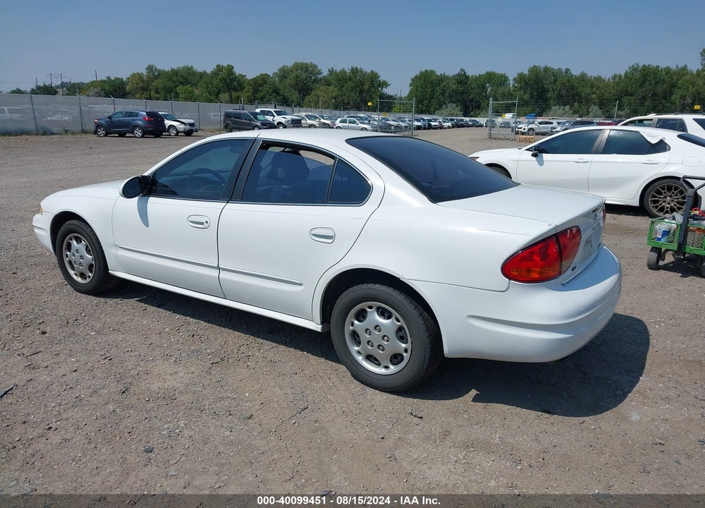 2001 OLDSMOBILE ALERO GL1 VIN: 1G3NL52T41C201529