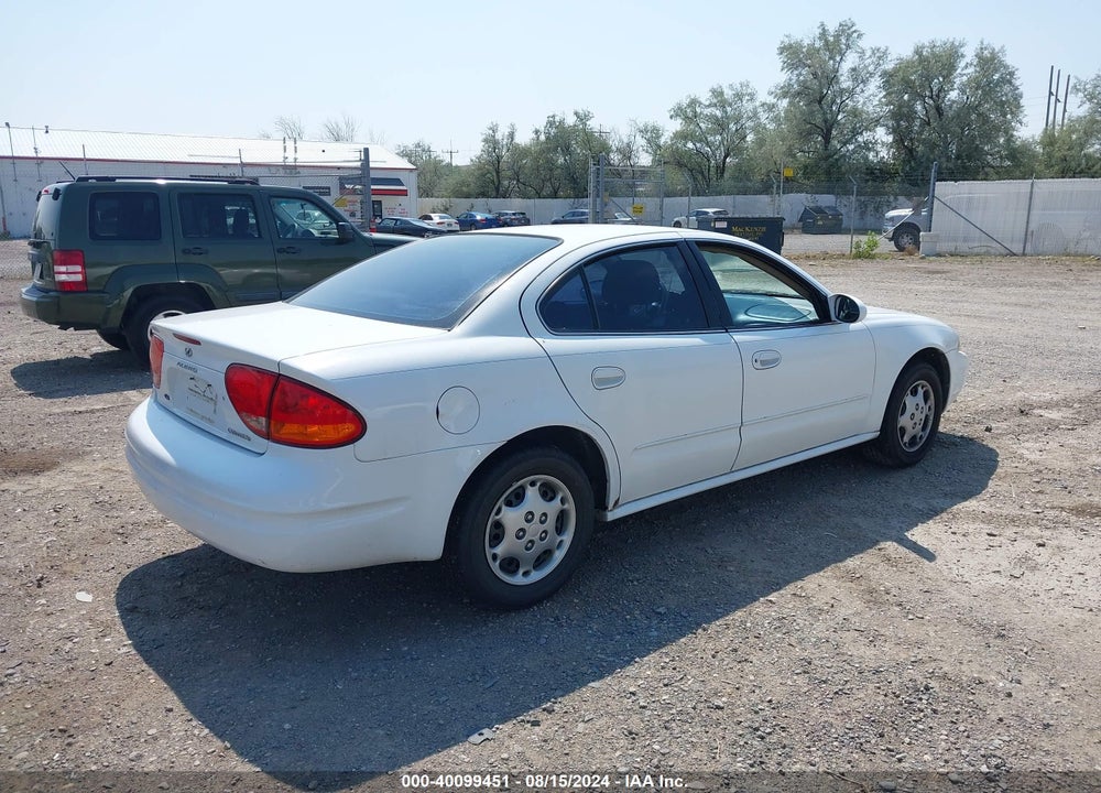 2001 OLDSMOBILE ALERO GL1 VIN: 1G3NL52T41C201529