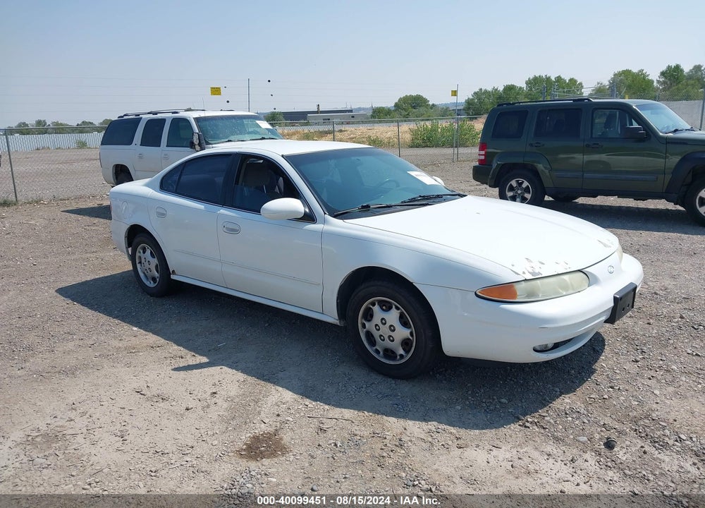 2001 OLDSMOBILE ALERO GL1 VIN: 1G3NL52T41C201529