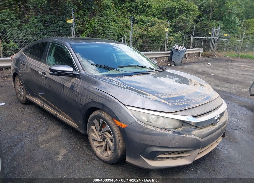 2018 HONDA CIVIC EX VIN: 19XFC2F72JE203000