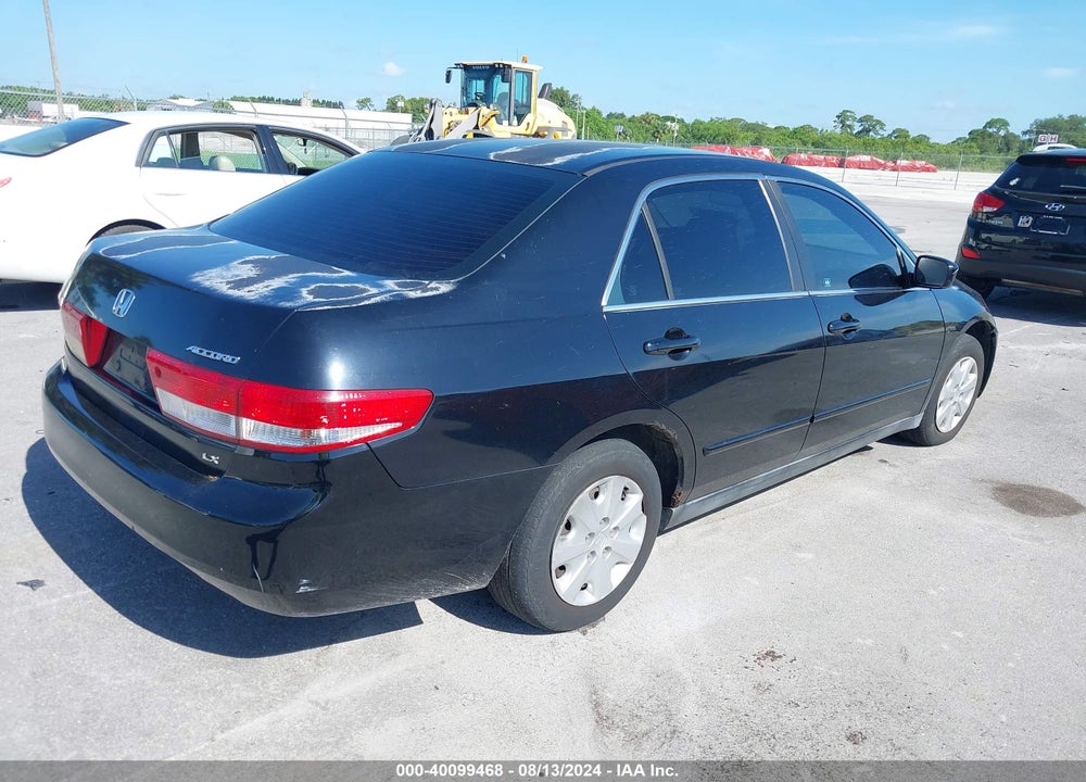 2004 HONDA ACCORD 2.4 LX VIN: 1HGCM56434A159055