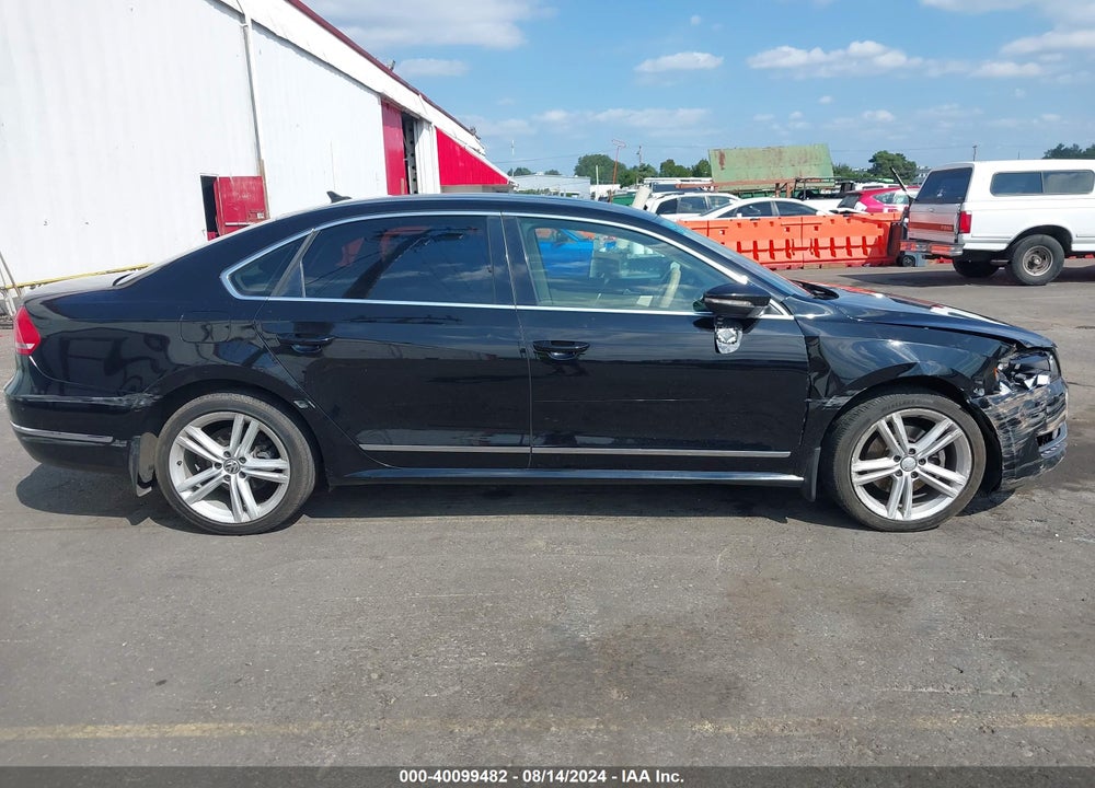 2012 VOLKSWAGEN PASSAT 2.0L TDI SEL PREMIUM VIN: 1VWCN7A33CC002549