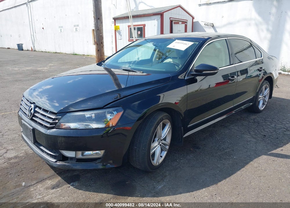2012 VOLKSWAGEN PASSAT 2.0L TDI SEL PREMIUM VIN: 1VWCN7A33CC002549