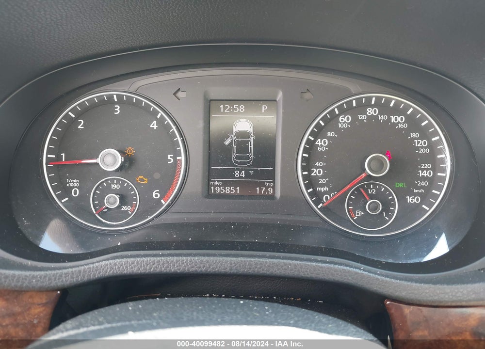 2012 VOLKSWAGEN PASSAT 2.0L TDI SEL PREMIUM VIN: 1VWCN7A33CC002549