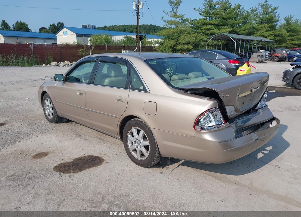 2001 TOYOTA AVALON XLS VIN: 4T1BF28B31U141045