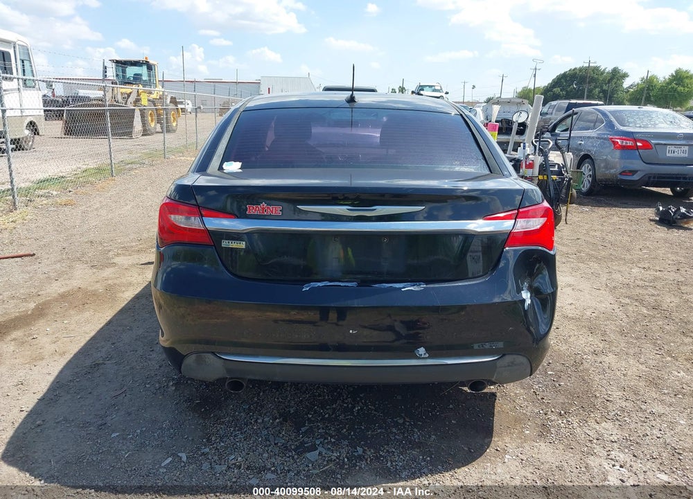 2013 CHRYSLER 200 LIMITED VIN: 1C3CCBCG6DN527580