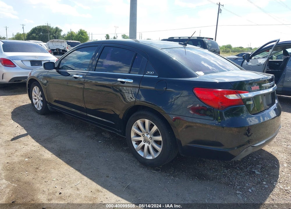2013 CHRYSLER 200 LIMITED VIN: 1C3CCBCG6DN527580