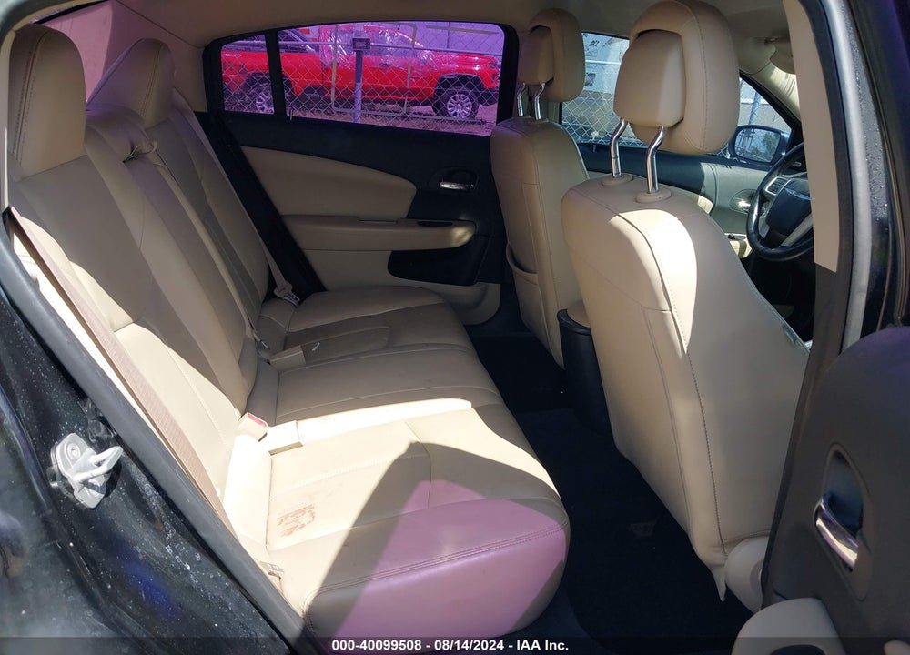 2013 CHRYSLER 200 LIMITED VIN: 1C3CCBCG6DN527580