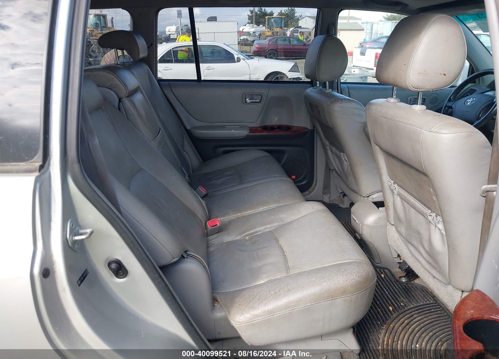 2006 TOYOTA HIGHLANDER HYBRID LIMITED V6 VIN: JTEEW21A460010543