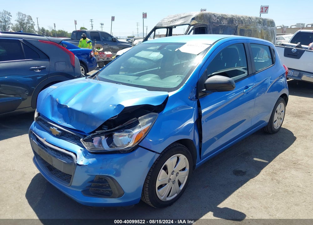 2016 CHEVROLET SPARK LS CVT VIN: KL8CB6SA3GC562542