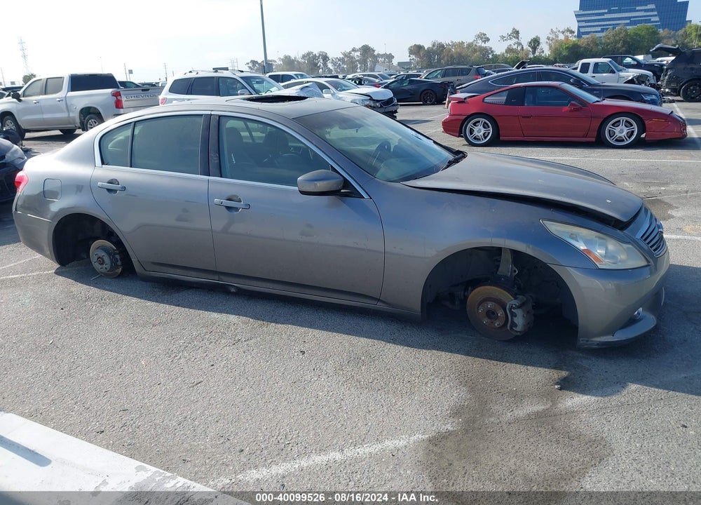 2012 INFINITI G37 JOURNEY VIN: JN1CV6AP7CM628506