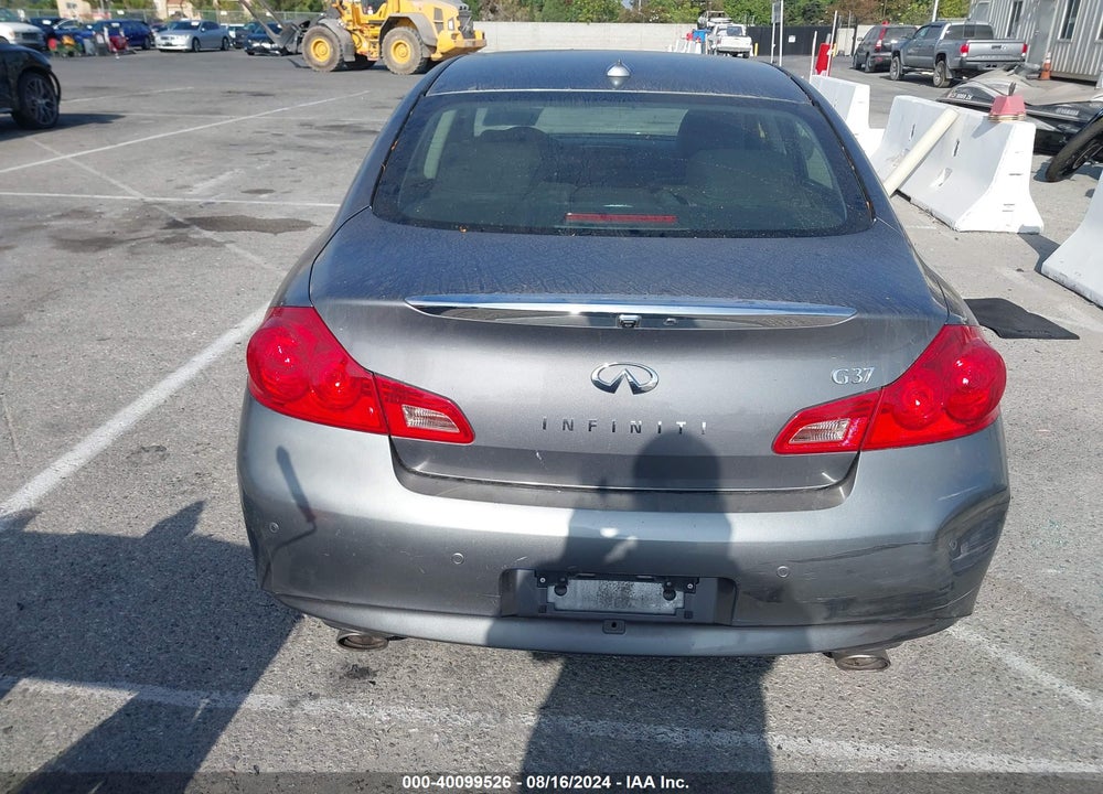 2012 INFINITI G37 JOURNEY VIN: JN1CV6AP7CM628506