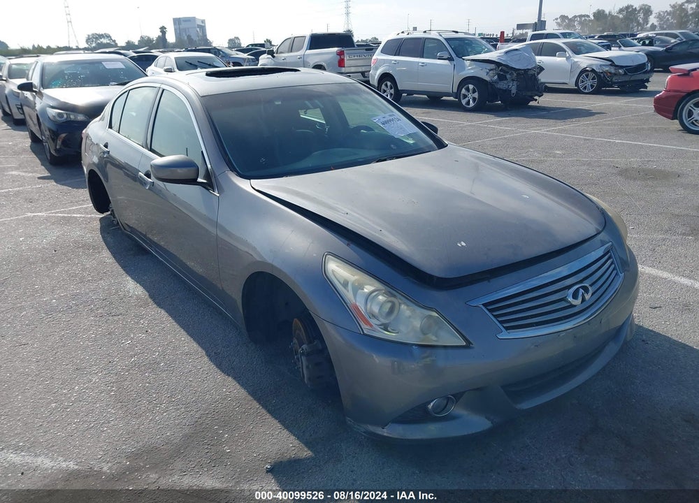 2012 INFINITI G37 JOURNEY VIN: JN1CV6AP7CM628506