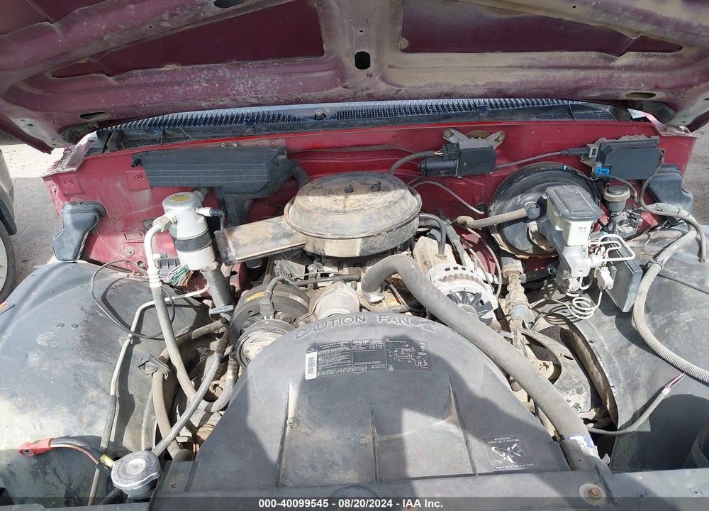 1992 CHEVROLET GMT-400 C1500 VIN: 2GCEC19Z8N1269315