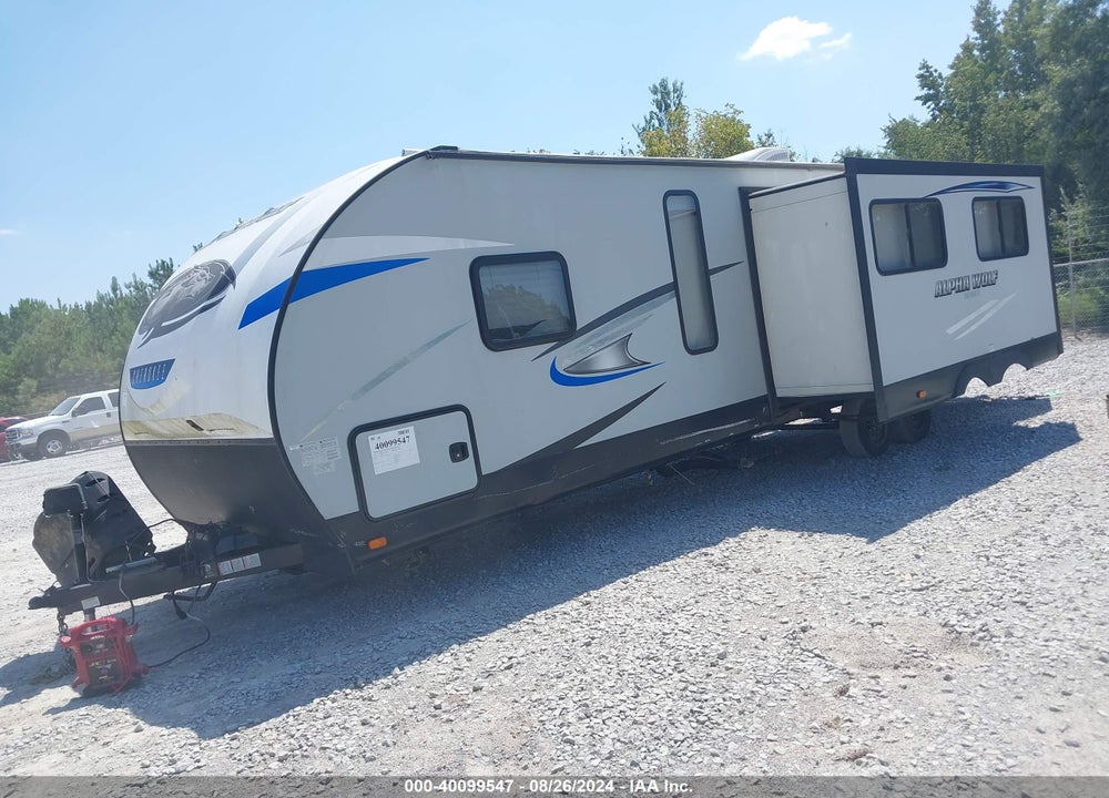 2019 FOREST RIVER TRAVEL TRLR VIN: 5ZT2CKUB6K2301739