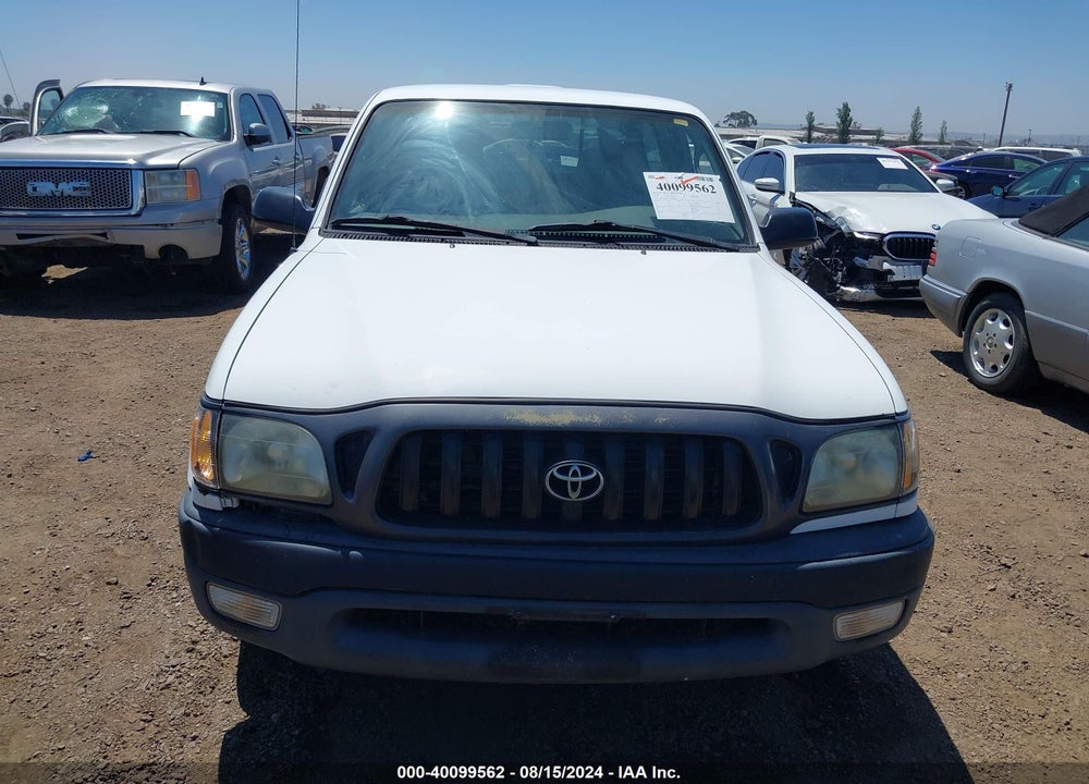 2002 TOYOTA TACOMA VIN: 5TENL42N42Z092066