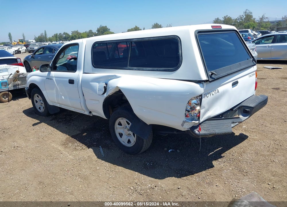 2002 TOYOTA TACOMA VIN: 5TENL42N42Z092066