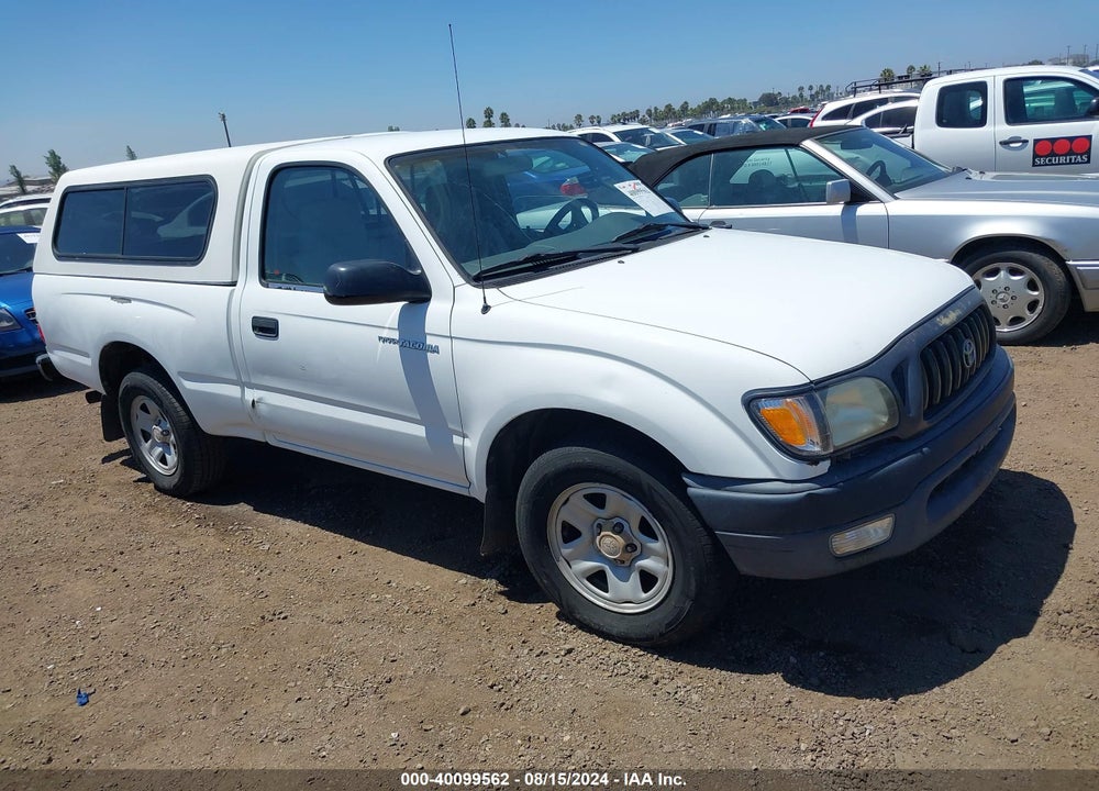 2002 TOYOTA TACOMA VIN: 5TENL42N42Z092066