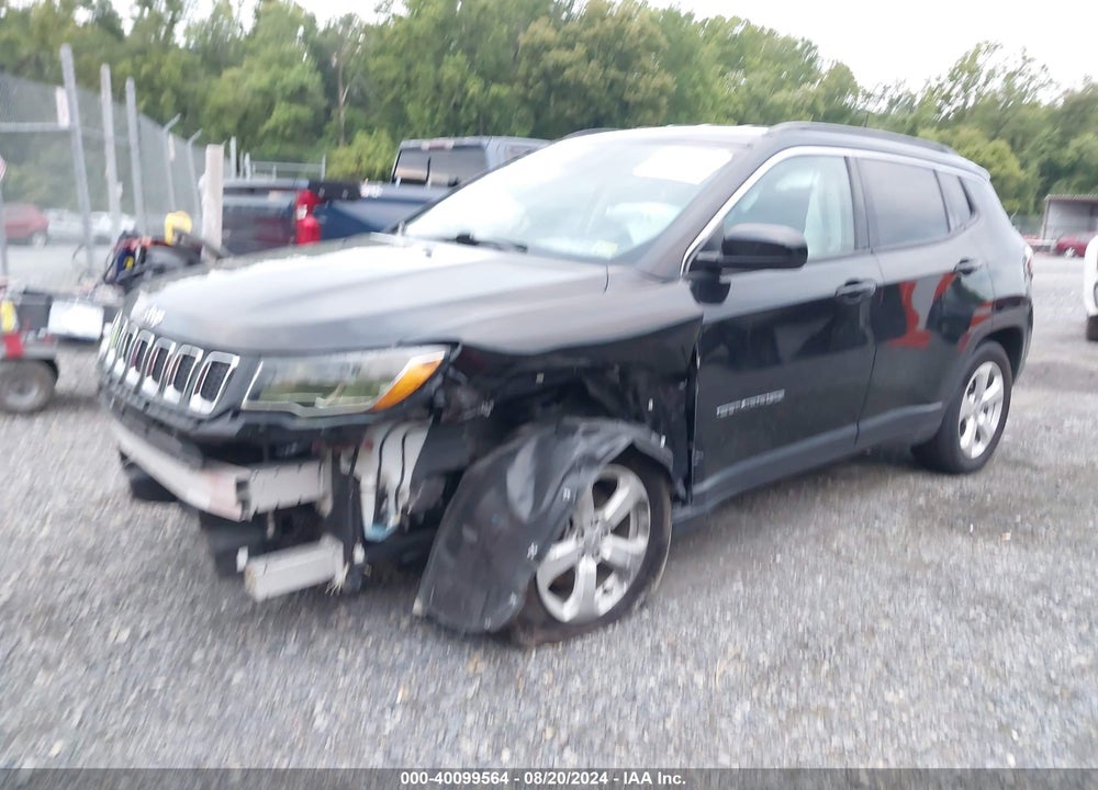 2019 JEEP COMPASS LATITUDE FWD VIN: 3C4NJCBB7KT654695