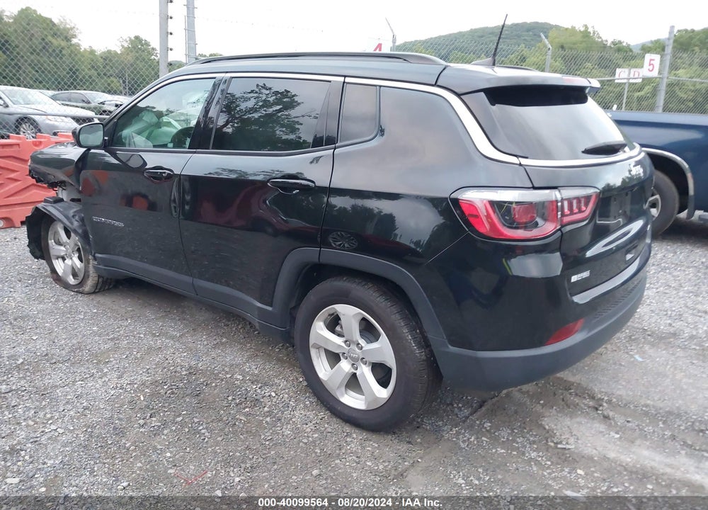 2019 JEEP COMPASS LATITUDE FWD VIN: 3C4NJCBB7KT654695