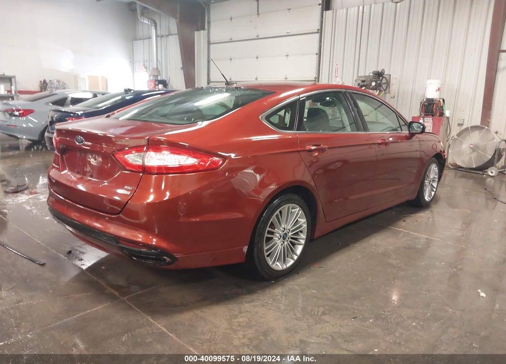 2014 FORD FUSION SE VIN: 3FA6P0H98ER321984