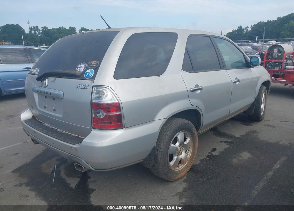 2004 ACURA MDX VIN: 2HNYD18284H558001