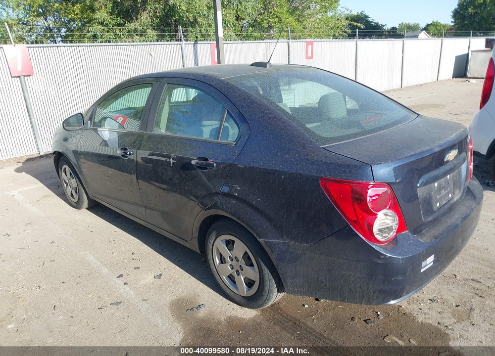 2016 CHEVROLET SONIC LS AUTO VIN: 1G1JA5SH4G4178412