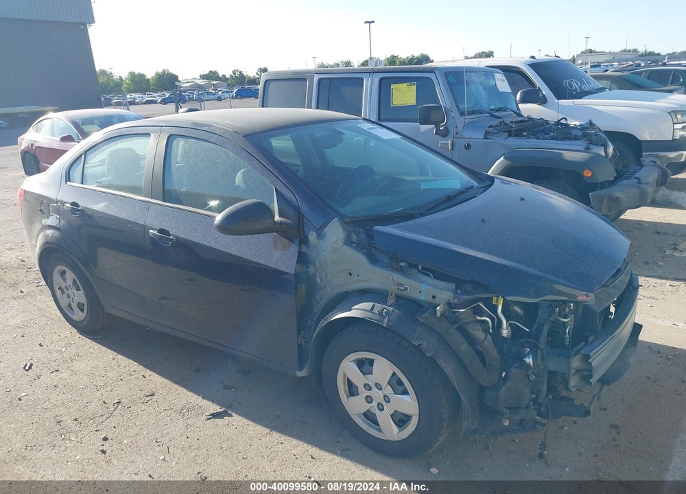 2016 CHEVROLET SONIC LS AUTO VIN: 1G1JA5SH4G4178412