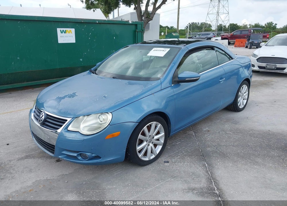 2010 VOLKSWAGEN EOS KOMFORT VIN: WVWBA7AH4AV017214
