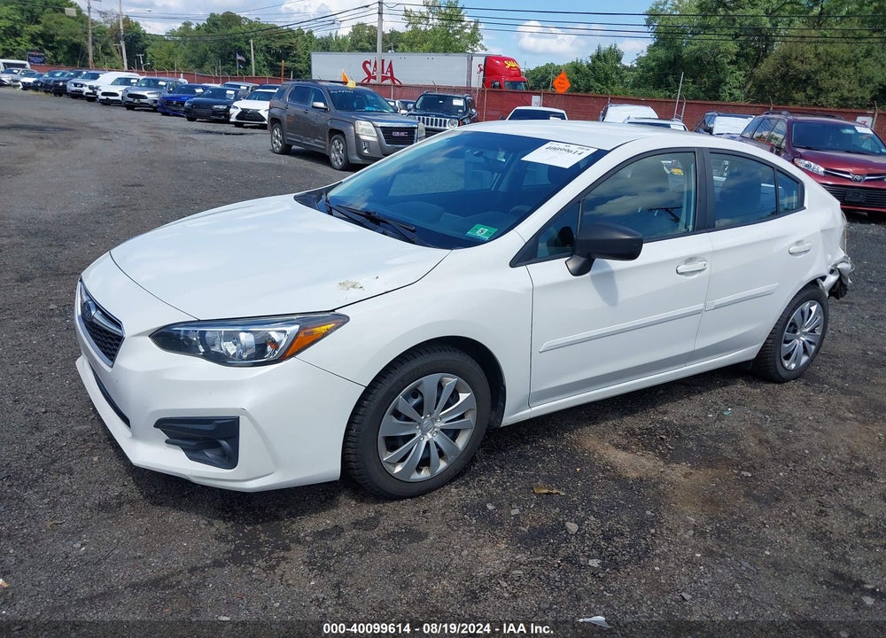 2018 SUBARU IMPREZA 2.0I VIN: 4S3GKAA65J3616486