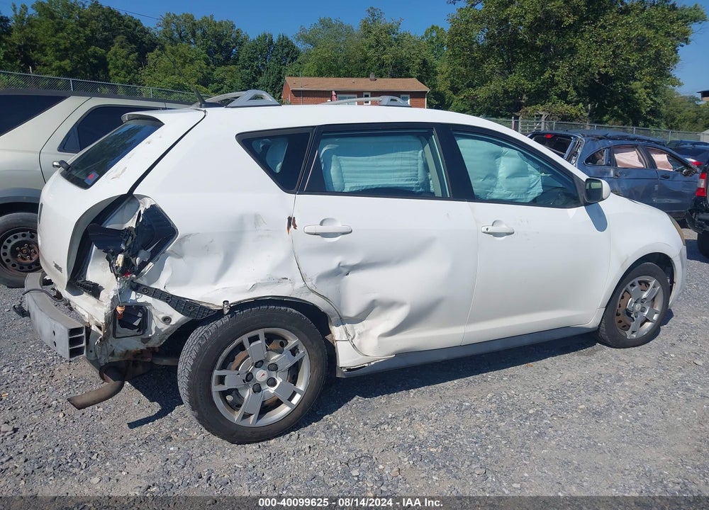 2009 PONTIAC VIBE VIN: 5Y2SP67089Z465437