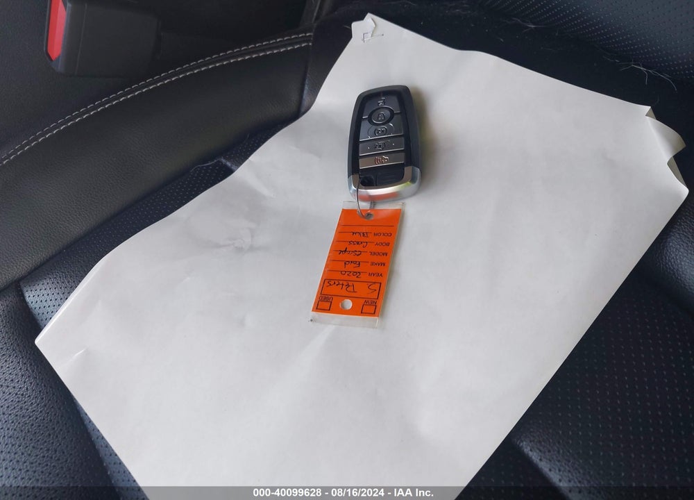 2020 FORD ESCAPE SEL VIN: 1FMCU9H61LUB62078